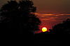 Sunset en Namibie
